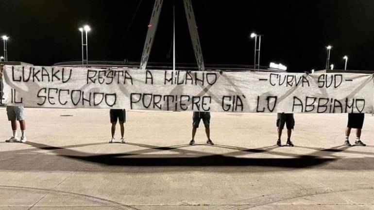‘Noi Lukaku non lo vogliamo’, coro tifosi Juve allo Stadium
