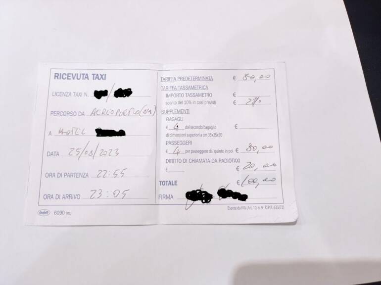 Napoli, 100 euro il taxi da Capodichino a via Ferraris. Turisti americani allibiti