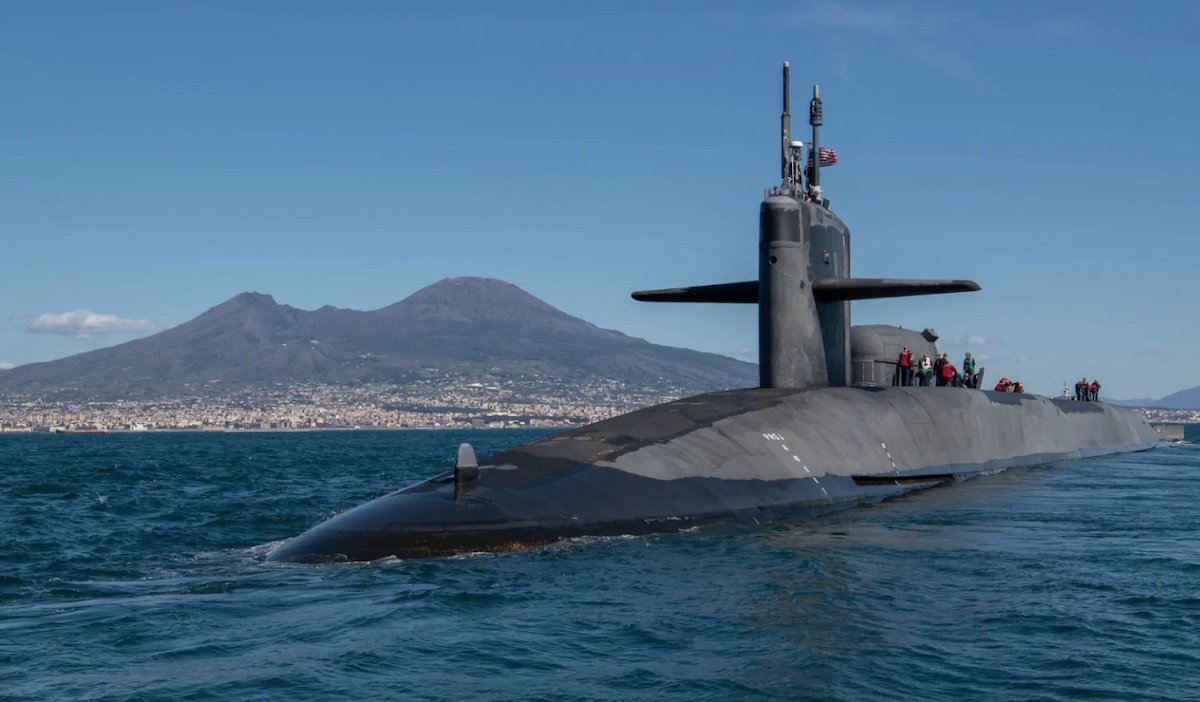 napoli sottomarino Ohio USS Florida