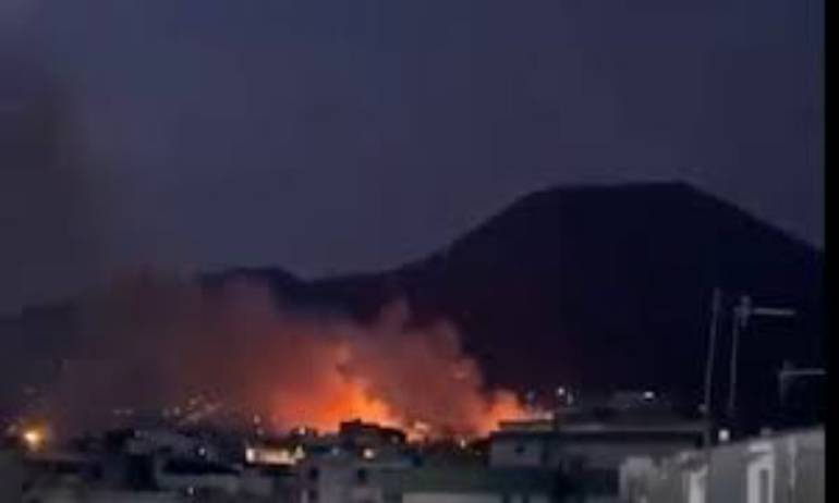incendio parco del vesuvio