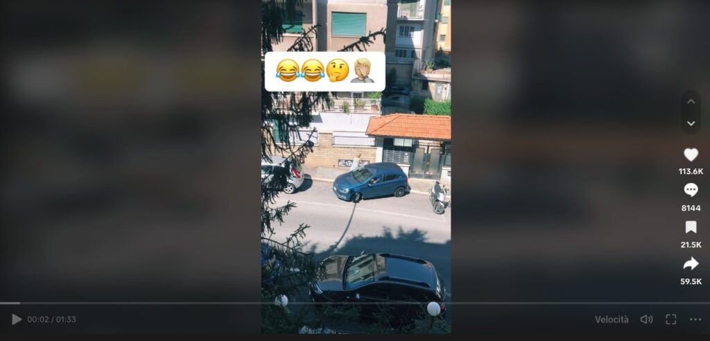 VIDEO –  Un parcheggio difficile diventa virale su TikTok