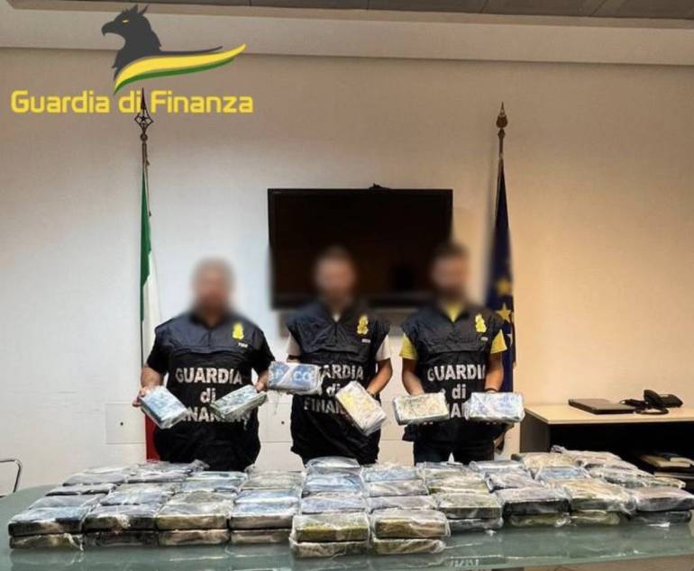 Sequestro droga San Giorgio