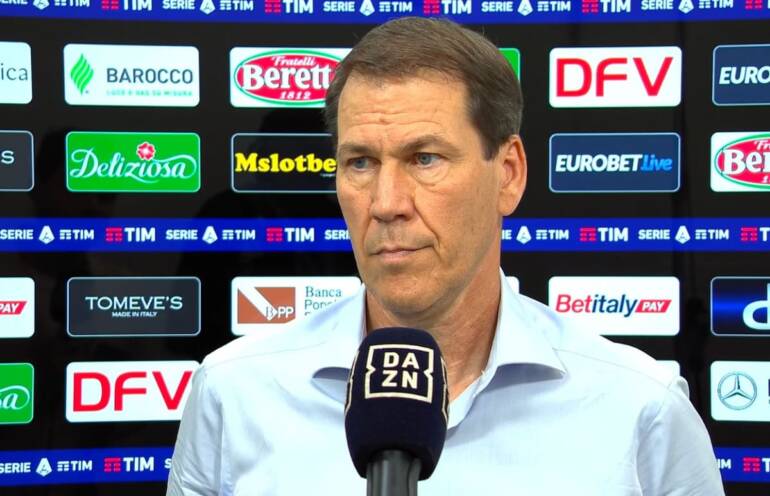 Garcia: “Contento del gol in avvio, era ora. Il 4-3-3? Cambieremo, dobbiamo avere alternative…”