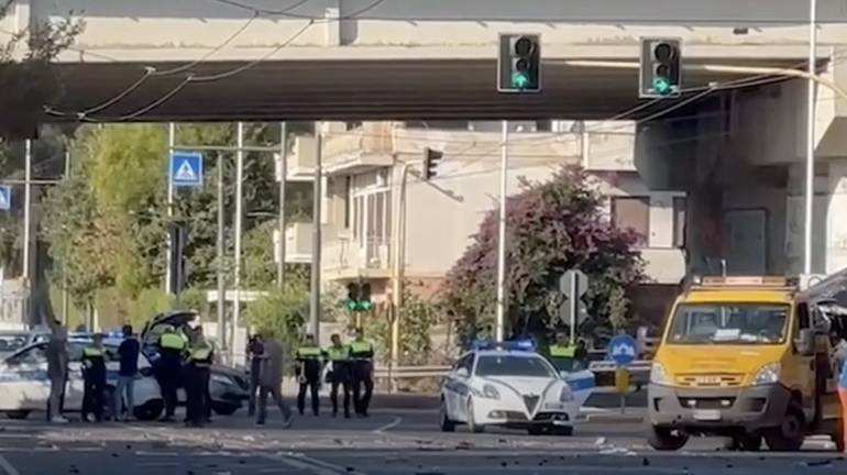Cagliari, 4 giovani morti e due feriti in un incidente stradale