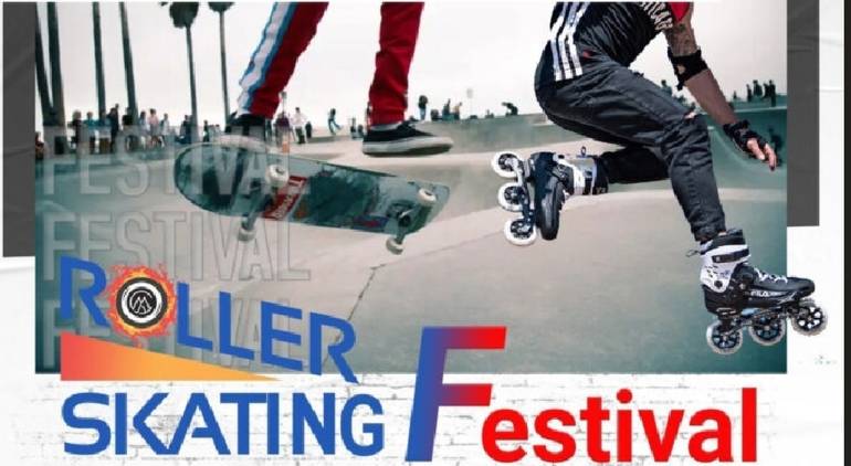 Napoli, sul lungomare Caracciolo il Roller Skating Festival