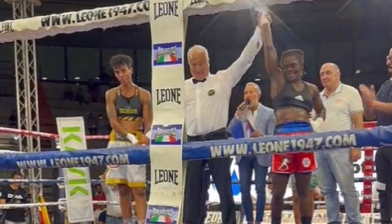 Pugilato: a Casoria la bolognese Pamela Noutcho si laurea campionessa italiana