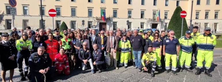 Caserta, rischio sismico ed idrogeologico, open day Protezione Civile