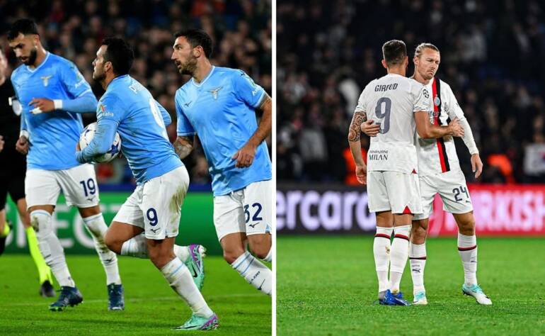 Champions League, per i bookie Inter e Napoli già agli ottavi. Strada in salita per Lazio e Milan