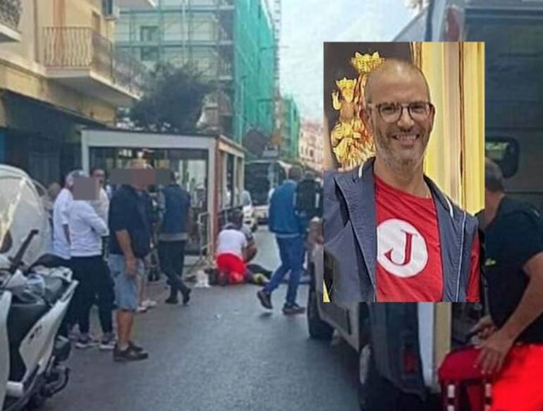 Castellammare, stroncato da un infarto muore ciclista di Ponticelli