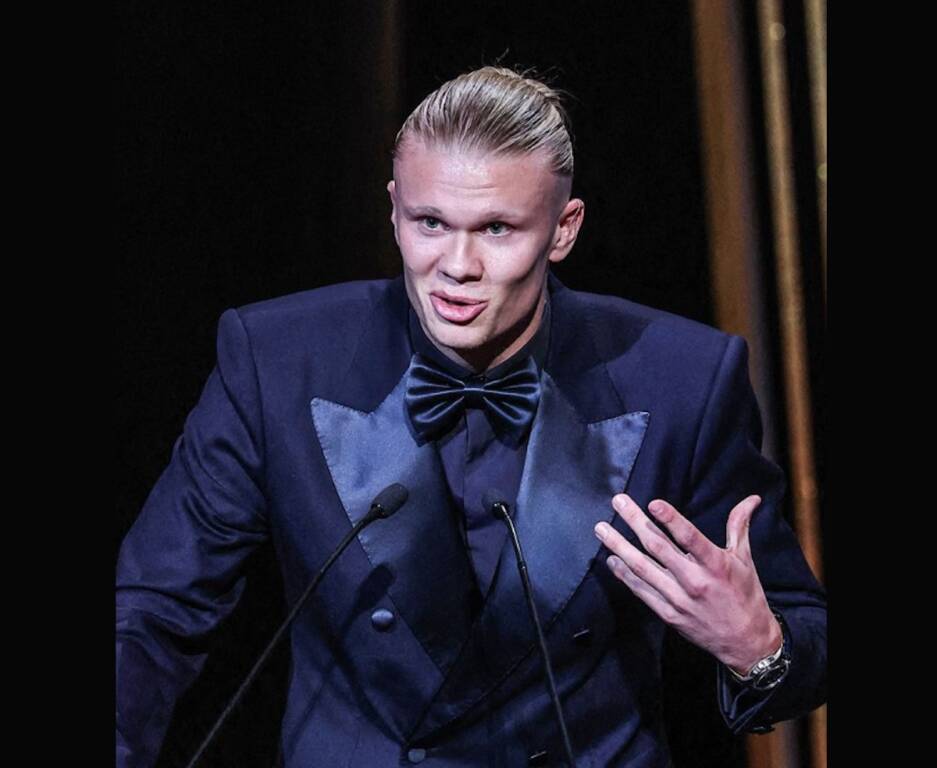 Pallone d’Oro, a Herling Haaland il premio Gerd Mueller