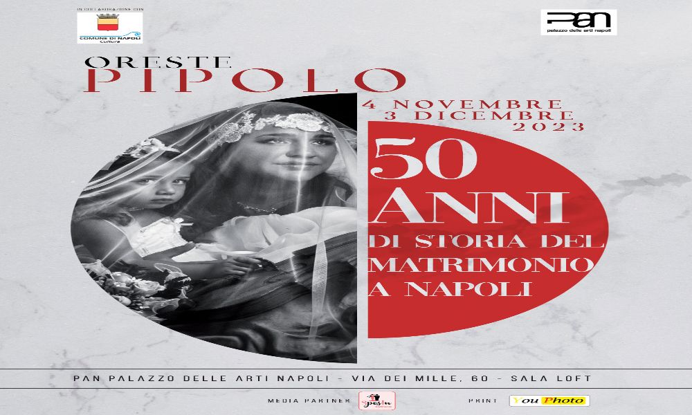 Mostra Pipolo: 50 anni di storia del matrimonio a Napoli