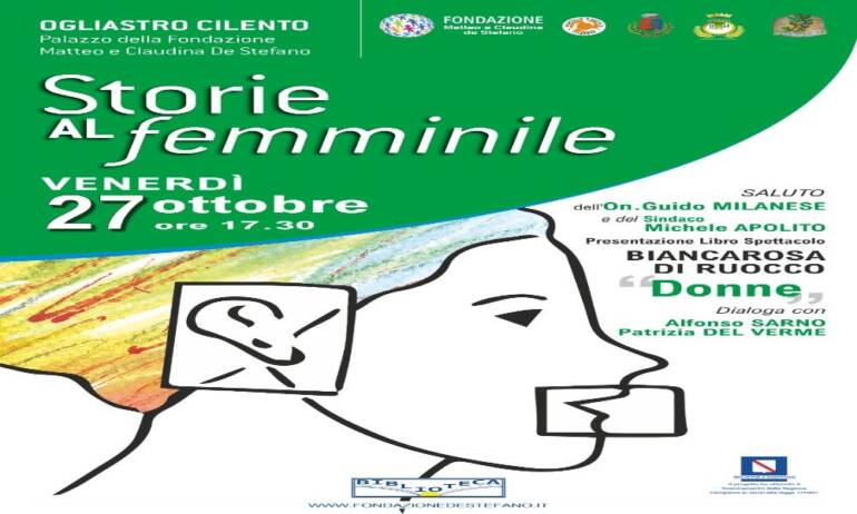 A ‘Storie al Femminile’ il teatro di Biancarosa Di Ruocco diventa libro
