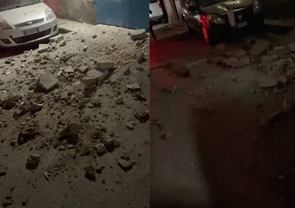 Terremoto, crolli ad Agnano, proteste a Pozzuoli. I cittadini: “Diteci la verità”