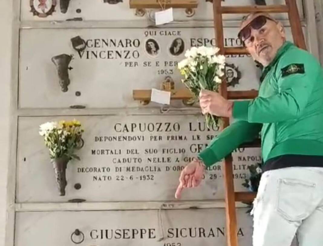 trovato dopo 80 anni il loculo di Gennarino Capuozzo, l'eroe delle 4 giornate di Napoli