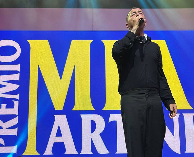 Premio Mia Martini 2023 a Franco Ricciardi