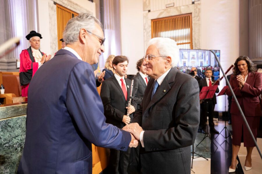 Ad Andrea Bocelli Laurea honoris causa della Federico II