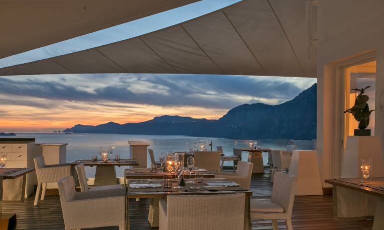 Stella Michelin al ristorante di Praiano ‘Un piano nel cielo di casa Angelina’