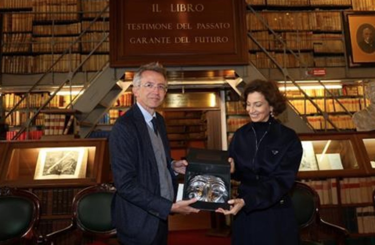 Visita a Castel Capuano della direttrice generale Unesco a Napoli