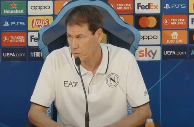 Garcia: “Domani servirà il miglior Napoli. Osimhen? Sarà disponibile dopo la sosta”