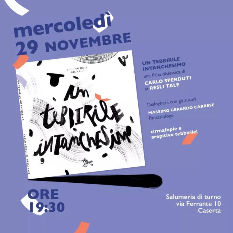 caserta fiaba dislessica