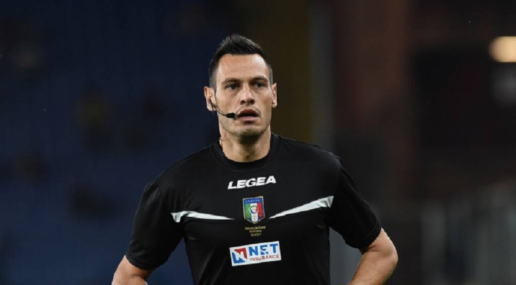 Mariani fischia il big match Juventus-Napoli, Colombo all’Olimpico per Roma-Milan