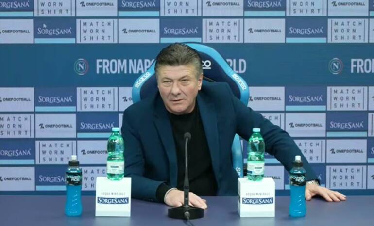 Mazzarri: “Sono emozionato, questo Napoli squadra più forte mai allenata. Osimhen ragazzo stupendo”
