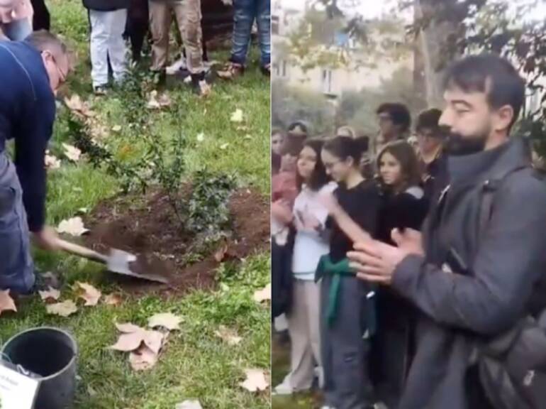 All’Orto Botanico di Napoli il Mirto di Giulia