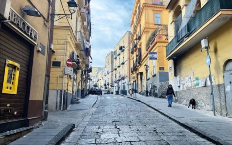 Torre del Greco, la strada riapre dopo oltre 3 mesi dal crollo