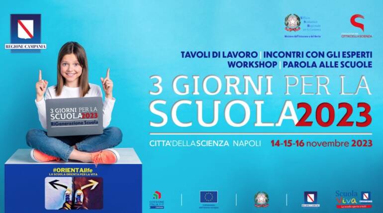Al via ‘3 giorni per la scuola’, appuntamento annuale che parla di didattica, innovazione e sperimentazione