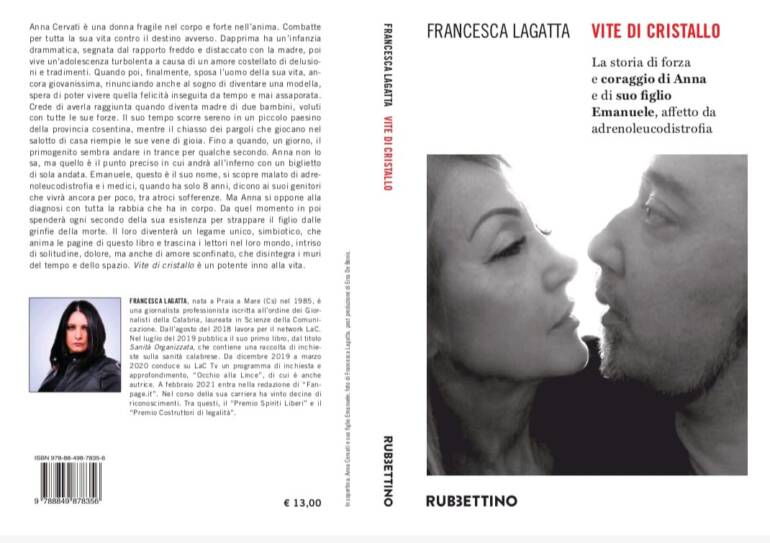 Adrenoleucodistrofia, il 12 novembre a Napoli la presentazione del libro ‘Vite di Cristallo’