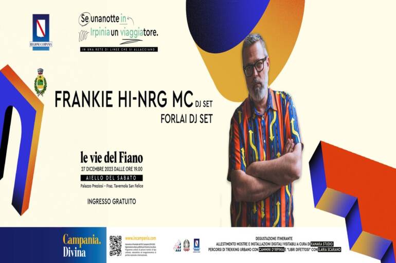 FRANKIE HI-NRG MC ad Aiello per ‘Se una notte in Irpinia un viaggiatore’