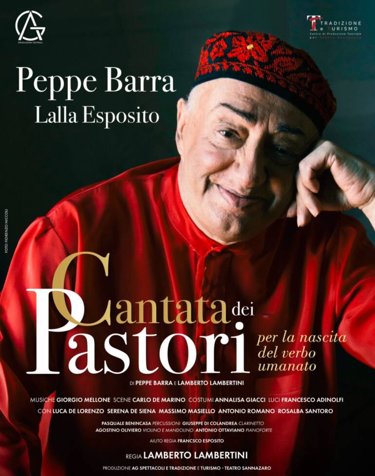 Peppe Barra a Battipaglia con ‘La cantata dei pastori’