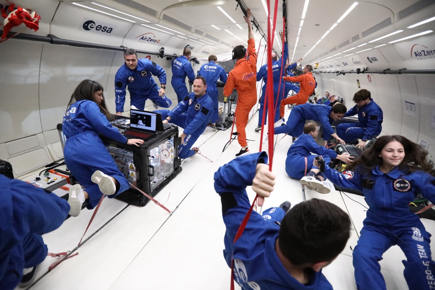 La Federico II nello Spazio: esperimento ESA volo parabolico