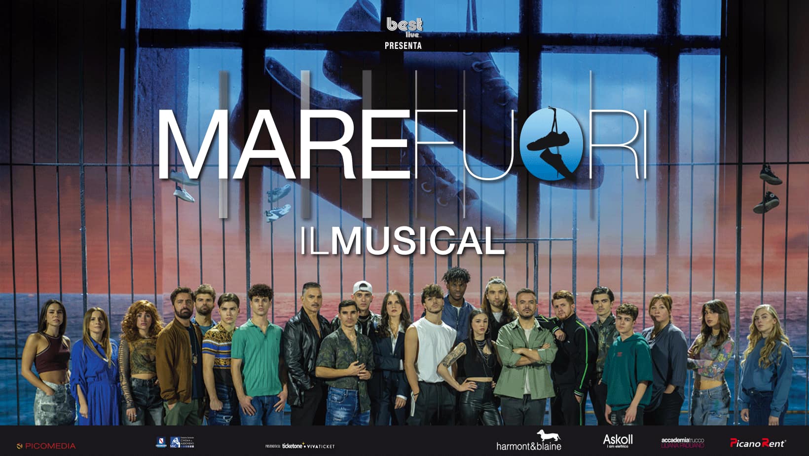 Il musical “Mare fuori” debutta con successo al teatro Augusteo di Napoli