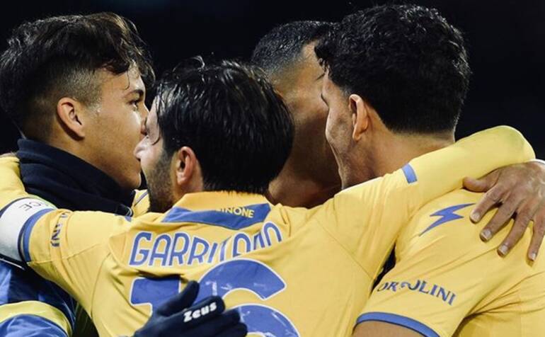 Il Frosinone cala il poker al Maradona, Napoli umiliato ed eliminato