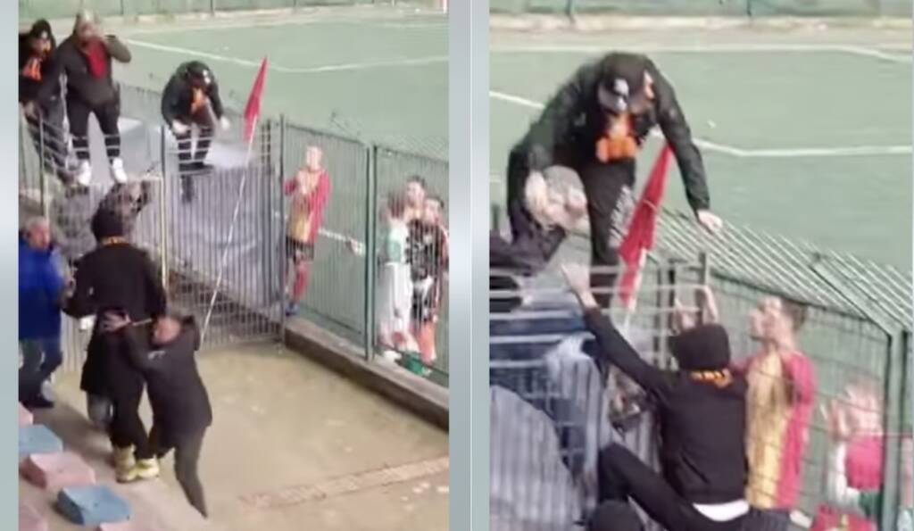 Scontri tra tifosi di Virtus Avellino e Sant’Antonio Abate: gara sospesa