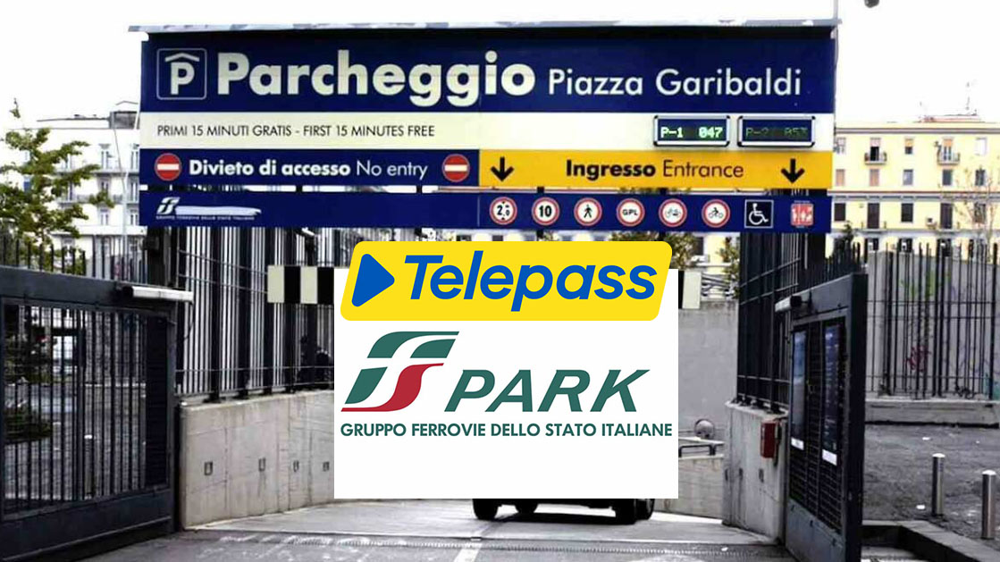 Napoli: parcheggio Piazza Garibaldi ed ex OCA, pagamento con Telepass.