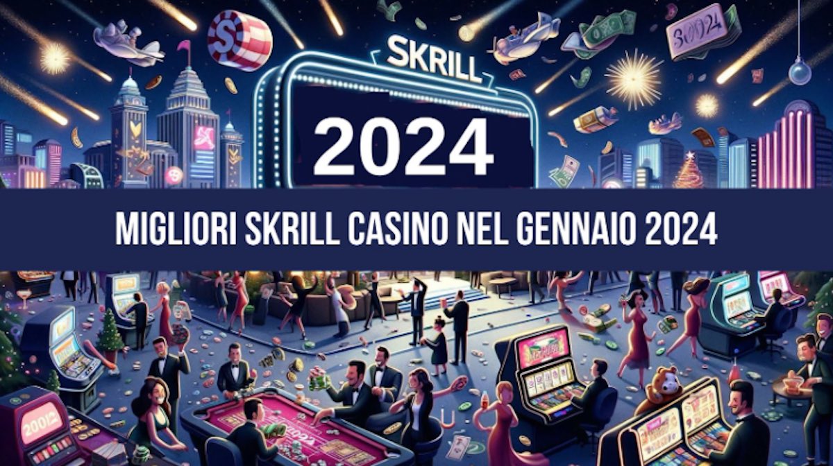 Migliori Skrill Casino nel Gennaio 2024