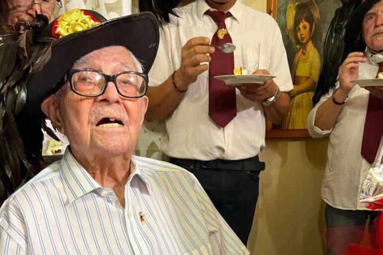 Tripolino Giannini, l’uomo più anziano d’Italia, è morto a 111 anni