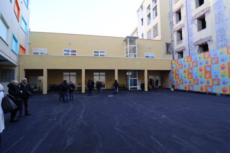 Napoli, nell’ex Eca di Materdei inaugurato nuovo asilo nido Rocco Jemma