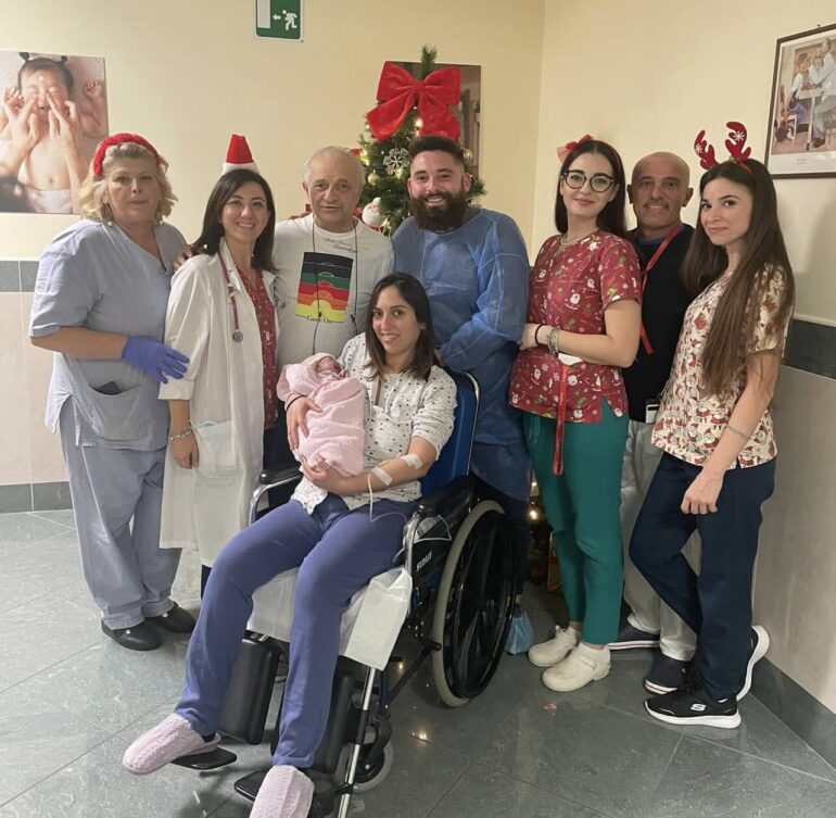 A Capua la prima nata in Italia: si chiama Nicole