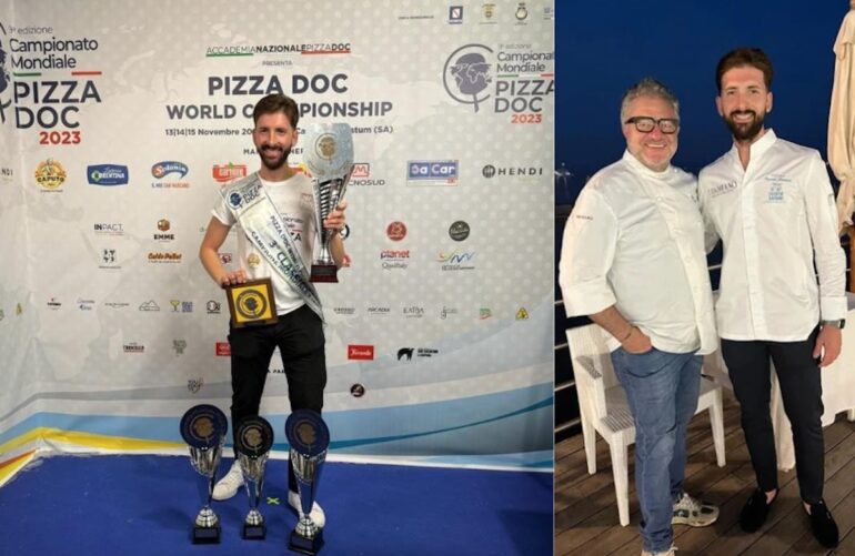 A Portici la pizza campione del mondo di Pasquale Damiano