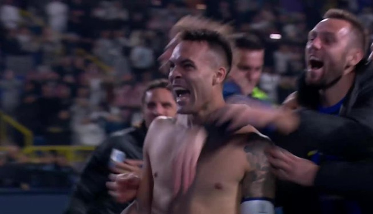 Inter vince Supercoppa contro Napoli grazie a gol di Lautaro al 91′