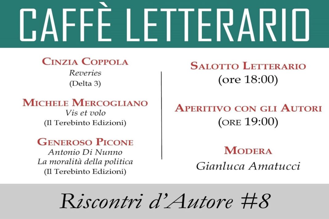 Caffè Letterario 'Riscontri d'Autore' ad Avellino
