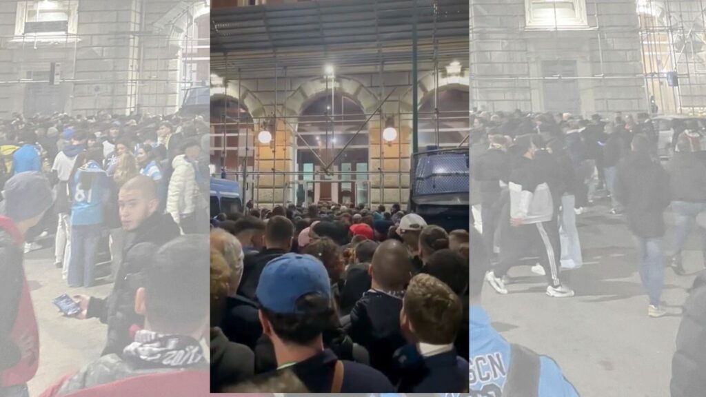 Bolgia alla stazione dei Campi Flegrei dopo Napoli-Barcellona: ressa e svenimenti di bambini