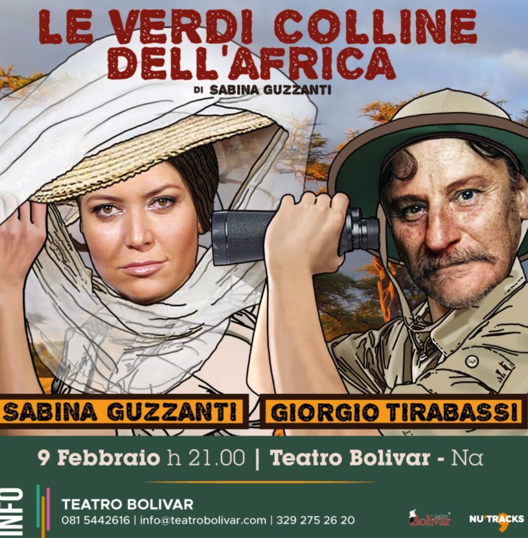 Sabina Guzzanti e Giorgio Tirabassi al Teatro Bolivar