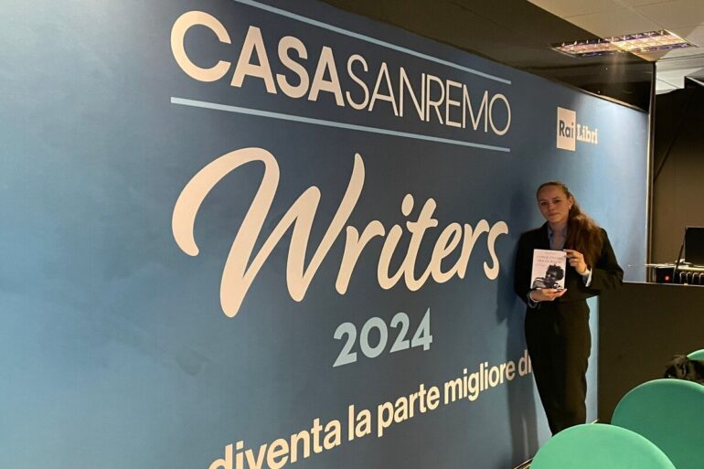 Alice Porta presenta alla Sala Writers di Casa Sanremo, il libro ‘Con Il Cuore Tra Le Righe’ in onore di Michele Merlo