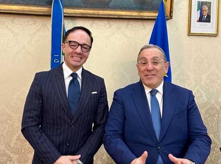 Napoli, incontro tra il presidente di Confesercenti Campania e il Prefetto Di Bari 