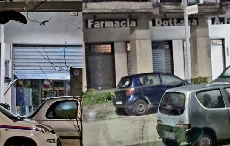 arzano furto farmacia