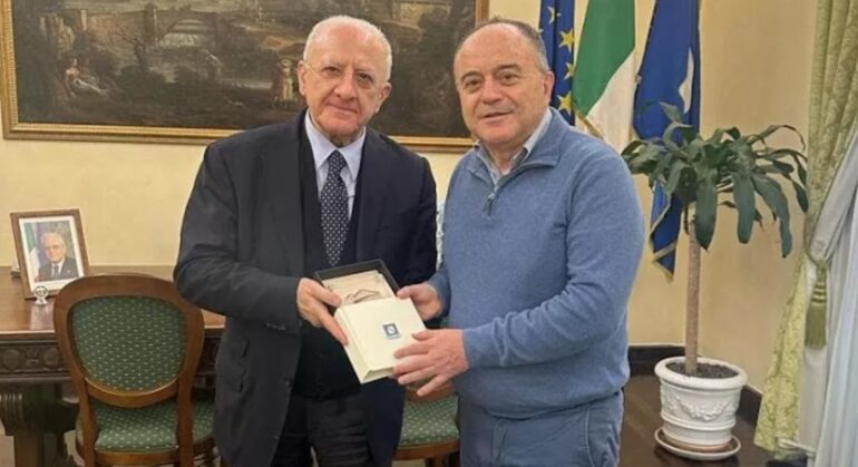 De Luca incontra Gratteri: “Uniti per la legalità”